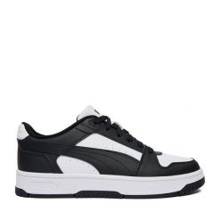 Sneakersy Puma. Czarne trampki i tenisówki chłopięce Puma, bez wzorów, bez zapięcia. Za 229.99 zł.