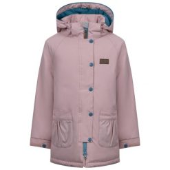 Trespass Roselettie - Damska kurtka przeciwdeszczowa Mid Rose. Czerwone kurtki damskie Trespass, bez wzorów, z puchu, bez kaptura. Za 341.99 zł.