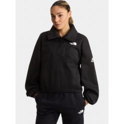 Sweter Damski The North Face W Ma Fleece Interest 1/4 Zip. Czarne swetry damskie The North Face, bez wzorów, bez kołnierzyka, bez ramiączek, bez kaptura. Za 449.00 zł.