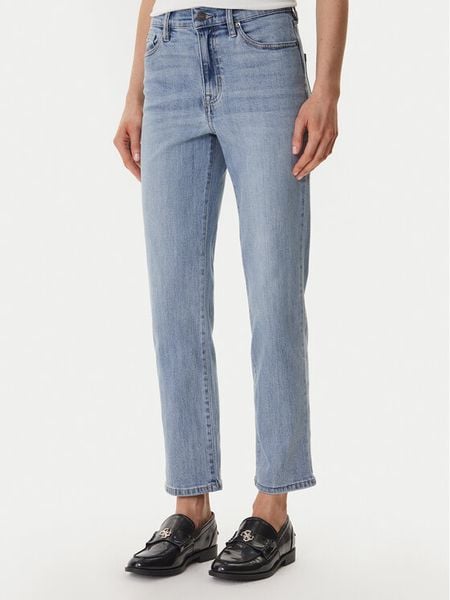DKNY Jeansy DJ5B4109 Niebieski Straight Fit. Niebieskie jeansy damskie DKNY. Za 302.99 zł.