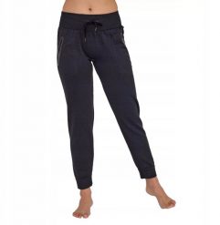 LE1404W Spodnie damskie FUSION czarny XL. Czarne spodnie sportowe damskie Brubeck, xl, bez wzorów. Za 195.80 zł.
