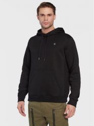 G-Star Raw Bluza D16121-C235-6484 Czarny Regular Fit. Czarne bluzy męskie G-Star Raw, m, bez wzorów, z bawełny, bez kaptura. Za 329.99 zł.