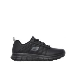 Buty sportowe Skechers Sure Track Erath czarne damskie. Białe obuwie sportowe damskie Skechers, bez wzorów, z syntetyku. Za 396.60 zł.
