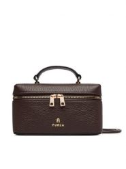 Furla Torebka Camelia Micro WE00625 HSF000 2460S Brązowy. Brązowe torebki do ręki damskie Furla, bez wzorów, ze skóry, bez dodatków. Za 944.99 zł.