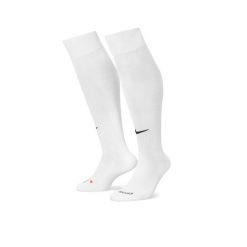 Getry piłkarskie dla dorosłych Nike Classic II. Białe legginsy sportowe męskie Nike, l, bez wzorów, z bawełny, do piłki nożnej, dri-fit (nike). Za 39.99 zł.