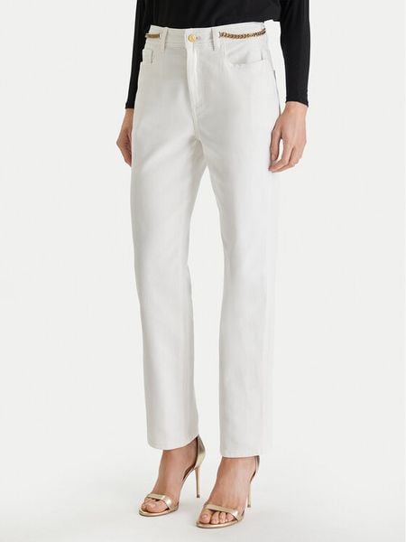 Marciano Guess Jeansy 6RGA01 7455A Biały Regular Fit. Białe jeansy damskie Marciano Guess. Za 483.99 zł.