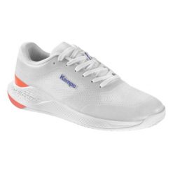 Damskie buty halowe Kempa Kourtly Two. Białe obuwie sportowe damskie Kempa, bez wzorów, do piłki ręcznej. W wyprzedaży za 269.00 zł.
