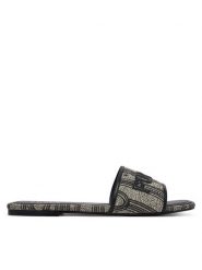 Furla Klapki Brezza YL55BRE BX4556 CN TYY00 Czarny. Czarne klapki damskie Furla, bez wzorów, ze skóry, bez obcasa. Za 869.99 zł.