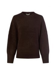 MbyM sweter z dzianiny - Gillian Kobiety dzianina grubo tkana brązowy, S/M. Brązowe swetry damskie mbyM, m, bez wzorów, z dzianiny, bez kołnierzyka, bez ramiączek, bez kaptura. Za 229.95 zł.