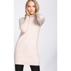 Beżowa Tunika Synonymous. Brązowe tuniki damskie Born2be, na jesień. Za 49.99 zł.