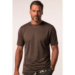 Męska Koszulka funkcyjna fitness rękaw 1/2 szybkoschnący do roz. 7 XL. Brązowe koszulki sportowe męskie JAY-PI, m, bez wzorów, z elastanu, bez kołnierzyka, bez ramiączek, na fitness i siłownię. Za 176.99 zł.