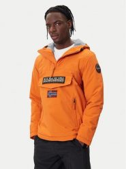 Napapijri Kurtka anorak Rainforest Pocket 2 NP0A4GMD Pomarańczowy Regular Fit. Brązowe kurtki męskie Napapijri, m, bez wzorów, z syntetyku, bez kaptura. Za 1,029.00 zł.