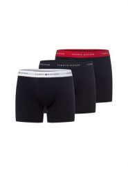 Tommy Hilfiger Bokserki 3-pak Mężczyźni Bawełna czarny, L. Czarne bokserki męskie Tommy Hilfiger, l, bez wzorów, z bawełny. Za 169.95 zł.