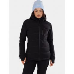 Kurtka Narciarska Damska Fundango Pumila. Czarne kurtki snowboardowe damskie Fundango, bez wzorów, bez kaptura, narciarskie. Za 719.90 zł.