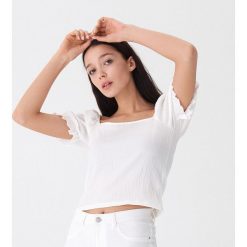 Bluzka off shoulder - Paski. Bluzki damskie House. W wyprzedaży za 29.99 zł.