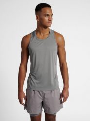 Tank top Newline Beat. Szare t-shirty męskie Newline, m, bez wzorów, z materiału, bez kołnierzyka. Za 130.50 zł.
