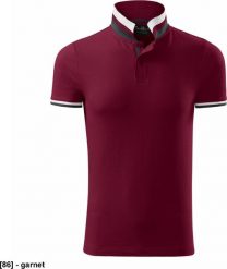MALFINI Collar Up 256 - ADLER - Koszulka polo męska, 215 g/m, 100% bawełna, - garnet S. Koszulki polo męskie Malfini, m, bez wzorów, z bawełny, bez ramiączek. Za 88.06 zł.
