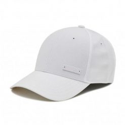 Czapka z daszkiem męska adidas Lightweight Metal Badge Baseball Cap. Białe czapki i kapelusze męskie Adidas, bez wzorów, z materiału, klasyczne. Za 69.00 zł.