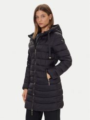 Gaudi Płaszcz zimowy 521BD35001 Czarny Regular Fit. Czarne płaszcze damskie Gaudi, na zimę, bez wzorów, z syntetyku, bez kaptura. Za 529.99 zł.
