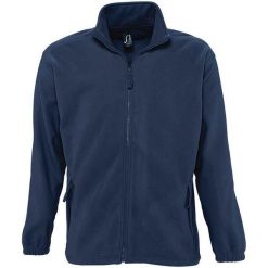 Bluza Polarowa Unisex Dla Dorosłych North. Niebieskie bluzy sportowe damskie SOL'S, s, bez wzorów, z polaru, bez kaptura, trekkingowe. Za 155.99 zł.