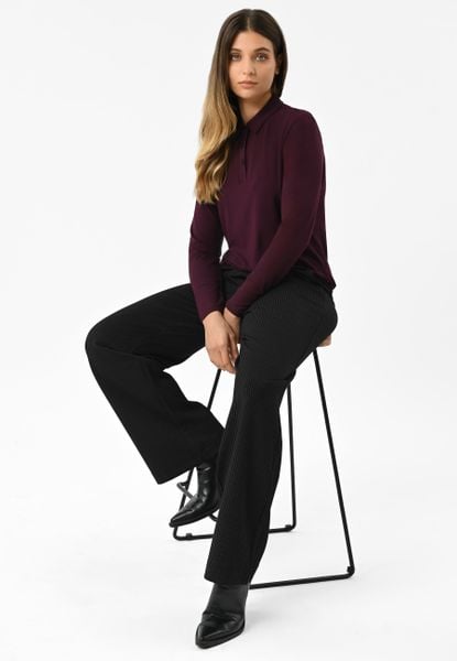 Szerokie spodnie R-BRI TALL. Czarne spodnie materiałowe damskie Volcano, m, bez wzorów, z elastanu. Za 159.99 zł.