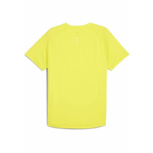 Męska koszulka do biegania VELOCITY PUMA Lemon Sherbert Yellow. Żółte koszulki sportowe męskie Puma, m, bez wzorów, bez kołnierzyka, bez ramiączek, do biegania. W wyprzedaży za 120.25 zł.