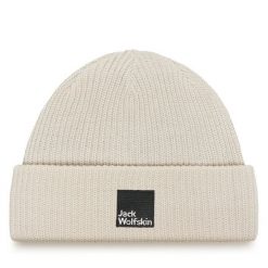 Czapka Jack Wolfskin. Brązowe czapki i kapelusze męskie Jack Wolfskin, na zimę, bez wzorów. Za 119.99 zł.