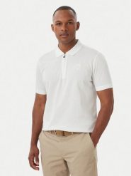 Beverly Hills Polo Club Polo M2734 Biały Regular Fit. Białe koszulki polo męskie Beverly Hills Polo Club, l, bez wzorów, z bawełny, bez ramiączek. Za 211.99 zł.