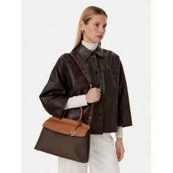 Torebka MICHAEL Michael Kors. Brązowe torebki do ręki damskie MICHAEL Michael Kors, bez wzorów, klasyczne, bez dodatków. Za 1,329.00 zł.