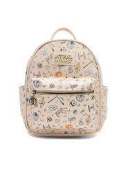 Star Wars Plecak ACCCS-AW23-132LC Beżowy. Brązowe torby i plecaki dziecięce Star Wars, z poliesteru. Za 79.99 zł.