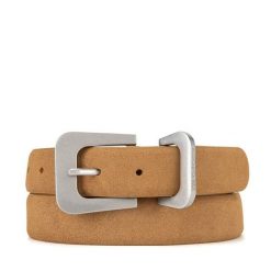 Pasek Damski GINO ROSSI. Brązowe paski damskie Gino Rossi, bez wzorów. Za 129.99 zł.