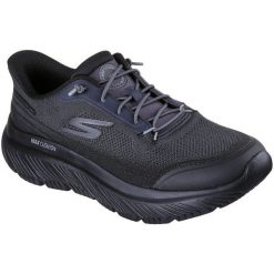 Adidasy Skechers Go Walk Max Cushioning Hyper, Mężczyźni. Czarne buty sportowe męskie Skechers, bez zapięcia, na fitness i siłownię. Za 590.00 zł.