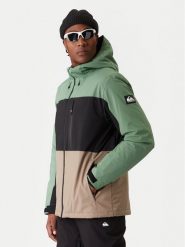 Quiksilver Kurtka snowboardowa Sycamore Block EQYTJ03503 Zielony Relaxed Fit. Zielone kurtki snowboardowe męskie Quiksilver, m, bez wzorów, z syntetyku, bez kaptura, narciarskie. Za 549.00 zł.