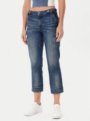 Guess Jeansy W5YA2D D5R0D Granatowy Straight Leg. Niebieskie jeansy damskie Guess. Za 469.99 zł.