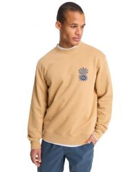 Bluza dla Mężczyzn SALT WATER GRAPHIC Beżowy. Zielone bluzy męskie Quiksilver, m, bez wzorów, z bawełny, bez kaptura. Za 140.00 zł.