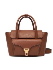 Coccinelle Torebka T8A Coccinelledouble Beat E1 T8A 18 03 01 Brązowy. Brązowe torebki do ręki damskie Coccinelle, bez wzorów, ze skóry, bez dodatków. Za 1,049.00 zł.