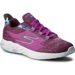 Buty SKECHERS - Go Run 5 14118/PUR Purple. Fioletowe obuwie sportowe damskie Skechers, z materiału. W wyprzedaży za 309.00 zł.