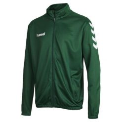 Bluza sportowa dla dorosłych Hummel Core Poly Jacket. Białe bluzy męskie Hummel, m, bez wzorów, z materiału, bez kaptura. Za 60.00 zł.