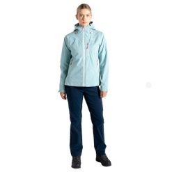 Damska Kurtka Wodoodporna Torrek II Colour Block. Niebieskie kurtki damskie Dare 2b, xl, bez wzorów, z materiału, z kapturem. Za 171.99 zł.