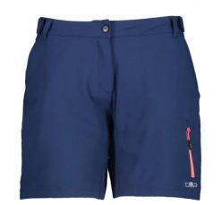 Spodenki damskie rowerowe CMP 30C5976. Niebieskie szorty sportowe damskie CMP, xl, bez wzorów, z tkaniny, sportowe, rowerowe. Za 164.99 zł.