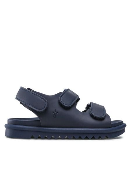 EMU Australia Sandały Enever K12661 Granatowy. Niebieskie sandały chłopięce Emu Australia, ze skóry, bez zapięcia. Za 279.99 zł.