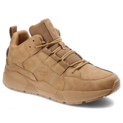 Beżowe Sneakersy Big Star Modne Ocieplane Buty Męskie. Brązowe półbuty na co dzień męskie Big Star, na zimę, ze skóry ekologicznej, eleganckie, bez zapięcia. Za 205.00 zł.