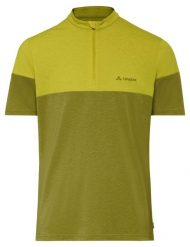Koszulka rowerowa M Altissimo Shirt II. Zielone koszulki sportowe męskie Vaude, l, bez wzorów, z materiału, bez kołnierzyka, bez ramiączek, na fitness i siłownię. Za 299.00 zł.
