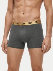 Cristiano Ronaldo CR7 Komplet bokserek 8108-49 Czarny. Czarne bokserki męskie Cristiano Ronaldo CR7, m, bez wzorów, z bawełny. Za 229.99 zł.