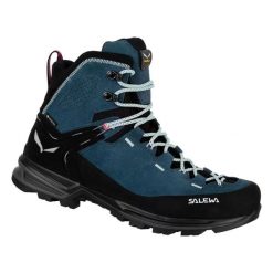 Damskie buty trekkingowe Salewa MTN Trainer 2 Mid GTX. Czarne trekkingi damskie Salewa, trekkingowe, gore-tex. Za 1,292.00 zł.