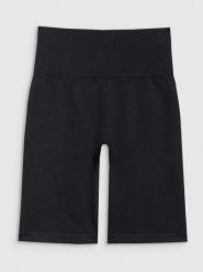 4F Legginsy kolarki treningowe bezszwowe damskie - czarne XS/S. Czarne legginsy damskie 4f, l, bez wzorów, z dzianiny, z podwyższonym stanem, krótkie, na fitness i siłownię. Za 119.99 zł.