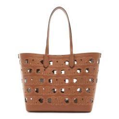 Michael Kors Torba shopper Eliza Torby na zakupy 1 ct Damski. Brązowe torby na ramię damskie Michael Kors, bez wzorów, z materiału, eleganckie, bez dodatków. Za 998.99 zł.