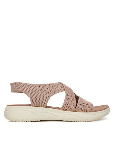 Clara Barson Sandały R25SS02836 Różowy. Czerwone sandały damskie Clara Barson, bez wzorów, z materiału, bez obcasa, na płaskiej podeszwie, bez zapięcia. Za 103.99 zł.