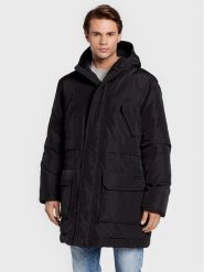 Trussardi Kurtka zimowa 52S00745 Czarny Regular Fit. Czarne kurtki męskie Trussardi, na zimę, m, bez wzorów, z syntetyku, bez kaptura. Za 1,999.00 zł.
