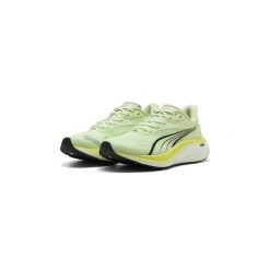 Buty do biegania męskie PUMA Electrify Nitro 4 green. Zielone buty sportowe męskie Puma, bez zapięcia, do biegania. Za 409.99 zł.